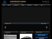 Underriner Honda Website