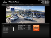 Valencia Acura Website