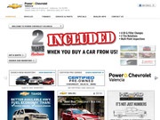 Valencia Chevrolet Website