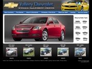 Vallery Chevrolet Website
