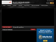 Valley Dodge Chrysler Website