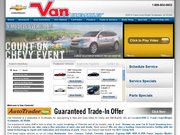 Van Chevrolet Website