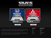 Van’s Honda Mitsubishi Website