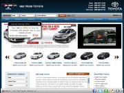 Van-Trow Cadillac & Toyota Website