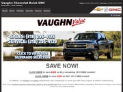 Vaughn Chevrolet Buick Pontiac Website