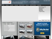 Vaughn Chrysler Jeep Dodge Website