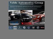 Velde Cadillac Website