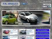 Vic Bailey Ford Website