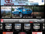 Village Cadillac & Toyota Website
