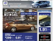 Volvo of Cincinnati Website