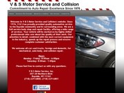 V and S Motors Website