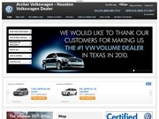 Archer Volkswagen Website
