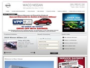 Waco Nissan Website