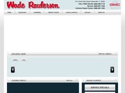 Wade Raulerson GMC Truck Website