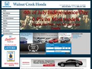 Walnut Creek Honda Website
