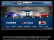 Walters Mazda Mitsubishi Website