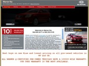Warner Kia Website