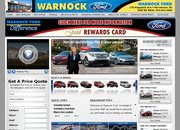 Warnock Ford Website