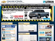 Chevrolet of Wasilla Website