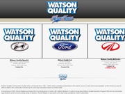 Watson Quality Ford Website