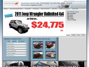 Waxahachie Dodge Chrysler Jeep Website