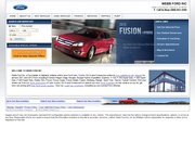 Webb Ford Website