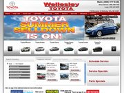 Toyota of Wellesley Website
