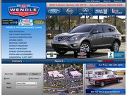 Wendle Ford Website
