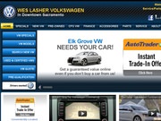 Lasher Volkswagen Website