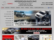 Westboro Pontiac GMC Website