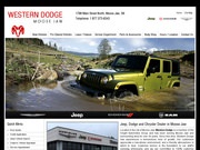 Western Chrysler Dodge-Jeep Website