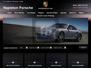 Napleton Porsche Website