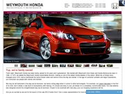 Weymouth Honda Website