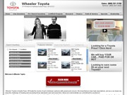 Wheeler Toyota Website