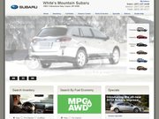 White’s Mountain Chevrolet Hummer Subaru Website