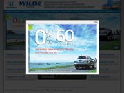 Wilde Honda Website