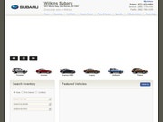 Wilkens Subaru Website