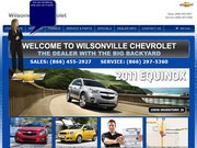 Wilsonville Chevrolet Website