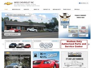 Wise Chevrolet Website