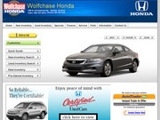 Wolfchase Honda Website