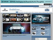 Woodfield Lexus Website