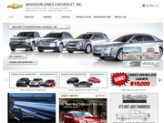 Woodson Jones Chevrolet Website