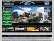 Woody Anderson Ford Website