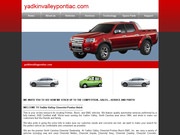 Valley Chevrolet Pontiac Website