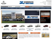 Zimbrick Acura Website
