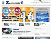 Zimbrick Volkswagen of Madison Website